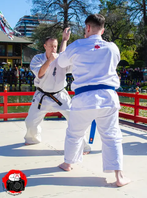 Aplicaciones de técnicas en parejas · Enbu en el Jardín Japonés 2024