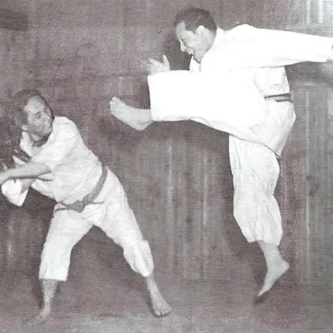 Sosai Mas Oyama y Gogen Yamaguchi · Sosai Mas Oyama